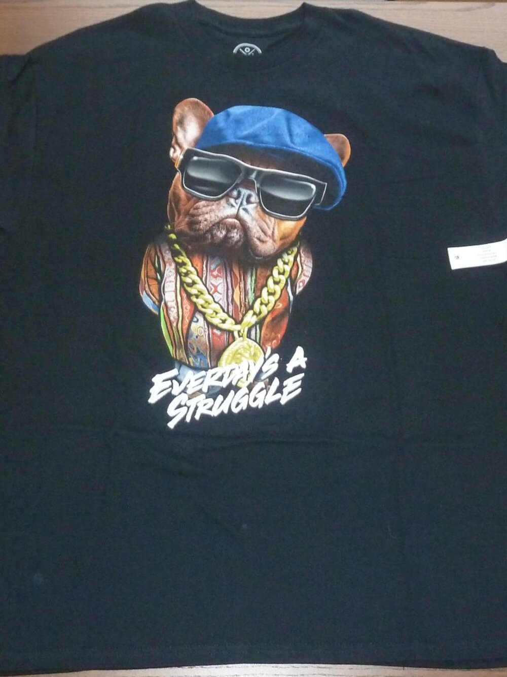 Everyday's A Struggle Bulldog Men's T Shirt Size XL